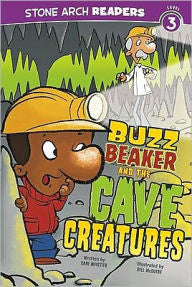 Buzz Beaker and the Cave Creatures (Level 3) - EyeSeeMe African American Children's Bookstore
