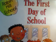 The First Day of School - EyeSeeMe African American Children's Bookstore

