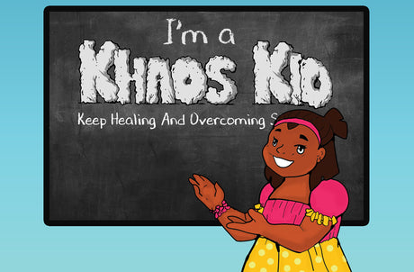 Please oh Please:  I'm a Khaos Kid - Keep Healing And Overcoming (Activity Book) - EyeSeeMe African American Children's Bookstore
