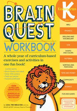 Brain Quest Workbook: Kindergarten: A whole year of curriculum-based exercises and activities in one fun book!