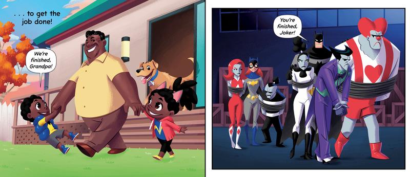 Batman and Batgirl Unite!: A Book About Teamwork