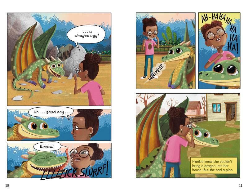 Discover Graphics: Mythical Creatures :  Frankie and the Dragon
