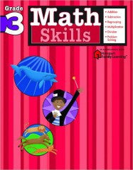 Workbook: Math Skills  (Grade 3) - EyeSeeMe African American Children's Bookstore
