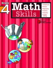 Workbook: Math Skills  (Grade 4) - EyeSeeMe African American Children's Bookstore
