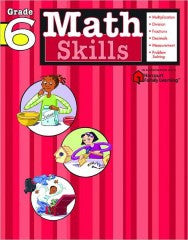 Workbook: Math Skills  (Grade 6) - EyeSeeMe African American Children's Bookstore
