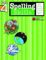 Workbook: Spelling Skills  (Grade 4) - EyeSeeMe African American Children's Bookstore
