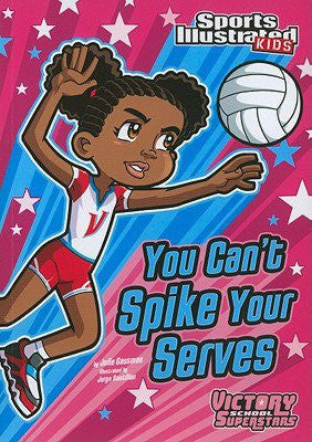 Sports Illustrated Kids:  You Can't Spike Your Serves  (Series #8) - EyeSeeMe African American Children's Bookstore
