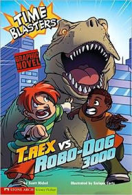 T. Rex vs Robo-Dog 3000 - EyeSeeMe African American Children's Bookstore
