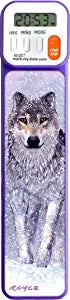 Mark My Time - Wolf- 3d Digital Bookmark